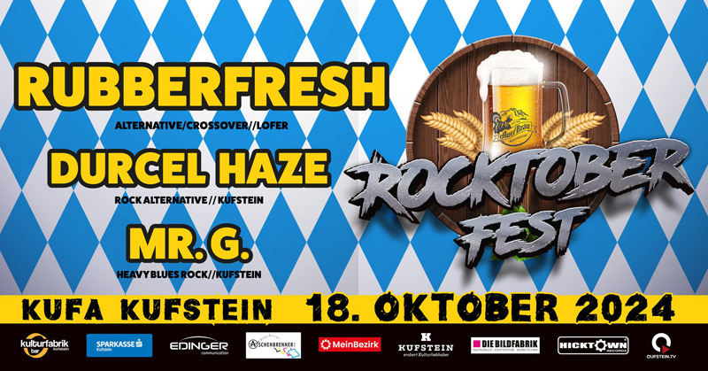 Rocktoberfest Kufstein, 18.10.2024